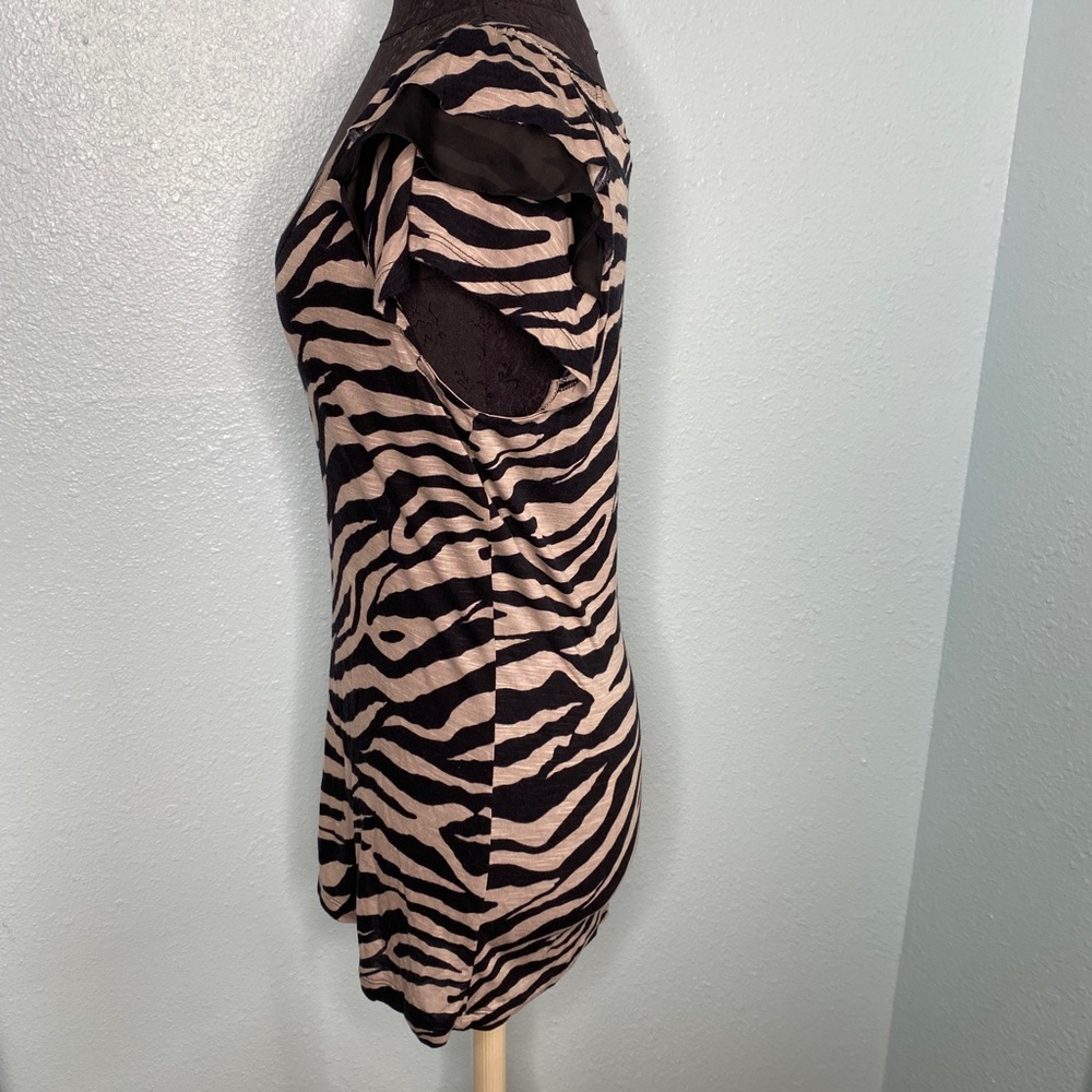 INC International Concepts Animal Print Blouse - Picture 2 of 9